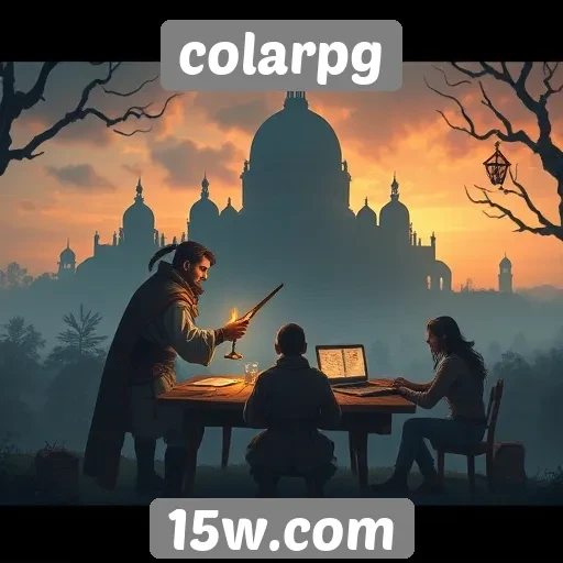 Explorando a comunidade e fóruns do colarpg