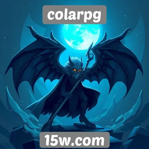 Características principais do site de jogos colarpg
